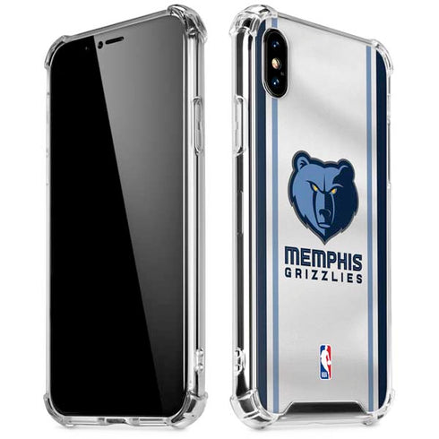 NBA Memphis Grizzlies Home Jersey iPhone XS Max Clear Case